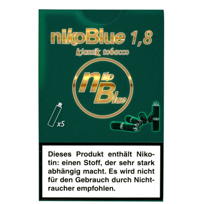 nikoBlue Klassik Green 1.8% Nikotin