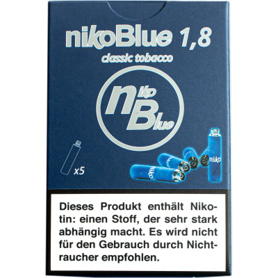 nikoBlue refill classic 1.8% Nikotin