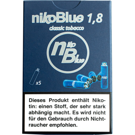 nikoBlue refill classic 1.8% Nicotine