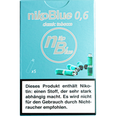 nikoBlue refill classic 0.6% Nicotine
